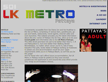 Tablet Screenshot of pattayasoilkmetro.com